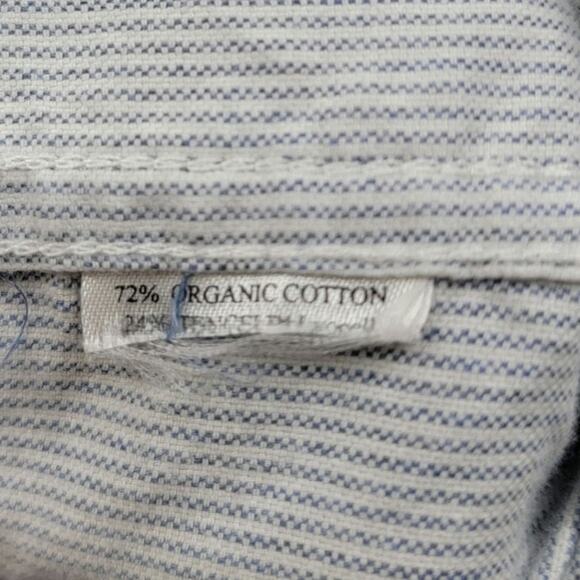 FAHERTY OXFORD CROPPED SHIRT, SIZE L - Picture 4 of 6